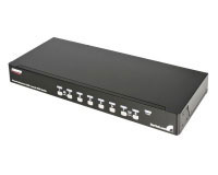 Startech.com Conmutador KVM USB PS/2 de 8 Puertos con Montaje en Bastidor de 1U (SV831DUSBGB)